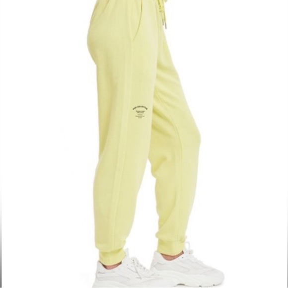 PSK Collective Jogger Pants in Canary Yellow - Picture 2 of 3